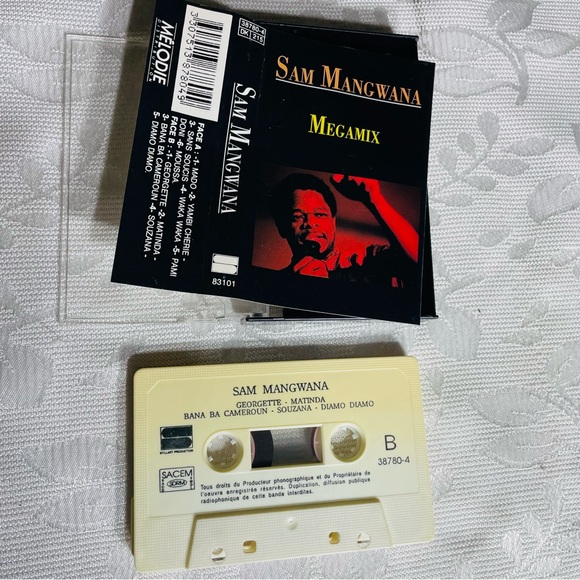 Sam Mangwana Cassette Tapes Aladji and MegaMix RARE Congo Rumba African … - Picture 5 of 5